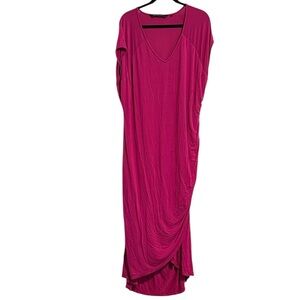 colleen lopez everywear maxi dress Colleen Lopez EveryWear Mesh Insert Maxi Dress - Animal